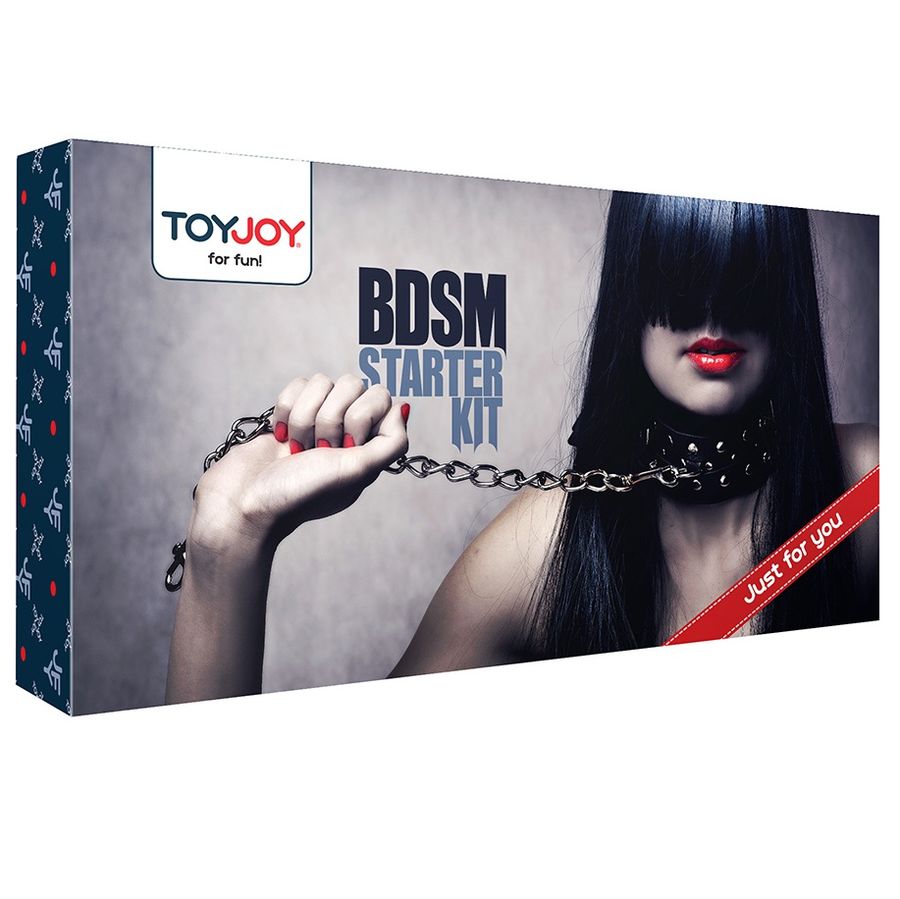 TOYJOY Kit Inicial de BDSM Completo para Casais com máscara, pinças e acessórios