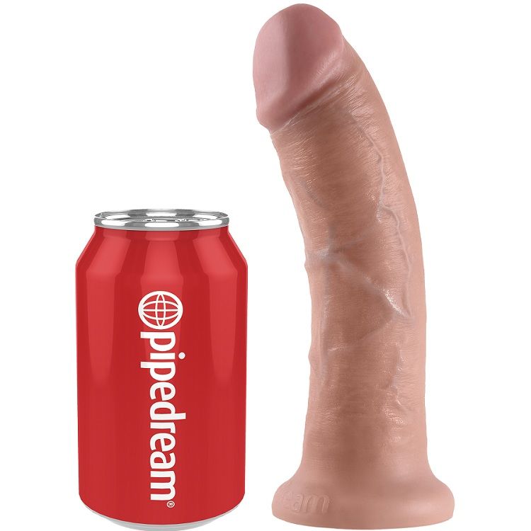 Dildo Realista Carne com Ventosa 20.3 CM