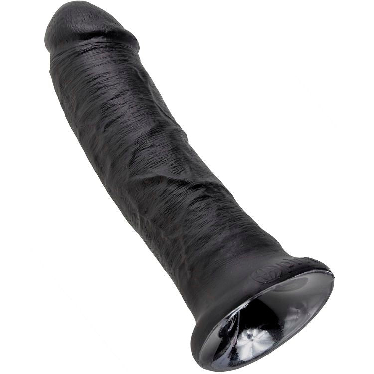 Dildo Realista Ergonómico Preto 20.3 CM