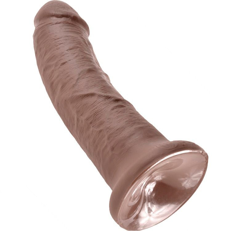Dildo Realista 8 Polegadas Marrom 20.3 cm