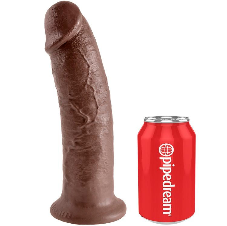 Dildo Realista Marrom 25.4 cm