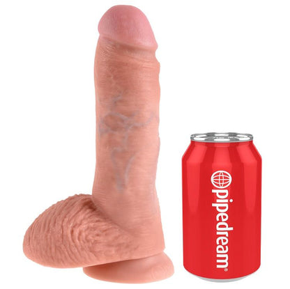 Dildo Realista de 20.3 cm com Bolas