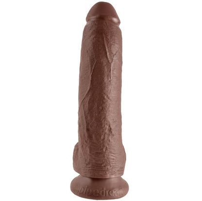 Dildo Realista Castanho com Bolas 22.9 cm