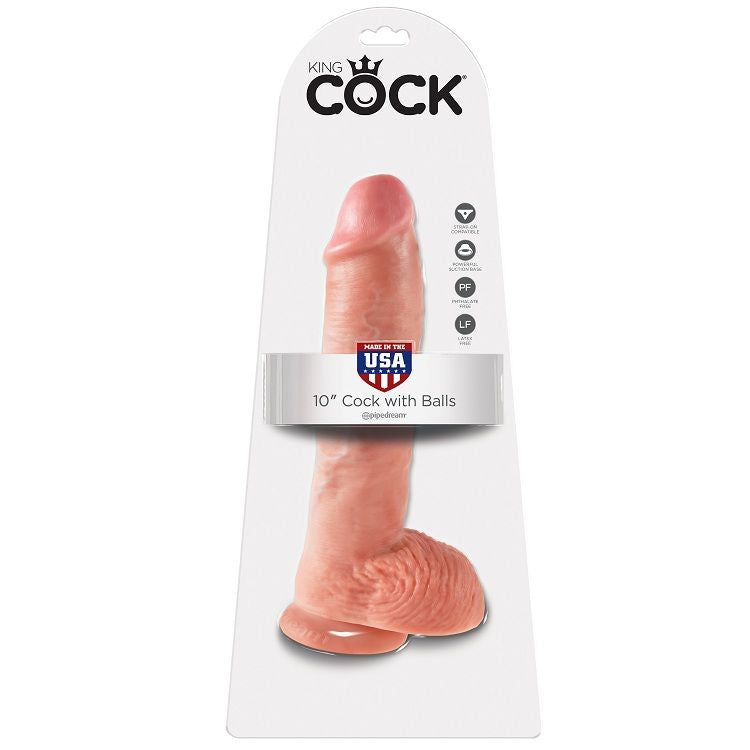 Dildo Realista com Bolas 26.5 CM