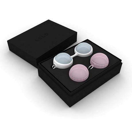 LELO LUNA Beads Mini Bolas Chinesas para exercício do assoalho pélvico e fortalecimento vaginal.