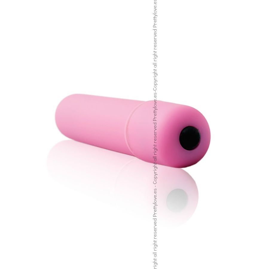 Close-up of the BAILE Bala Vibrante Magic X10, showing its soft silicone texture and compact design.