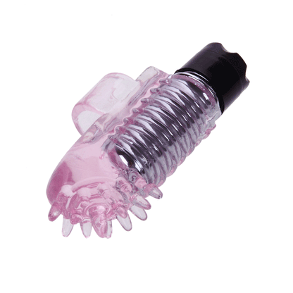 Vibrador de dedo BAILE Mini Silicone com design ergonómico para estimulação precisa.