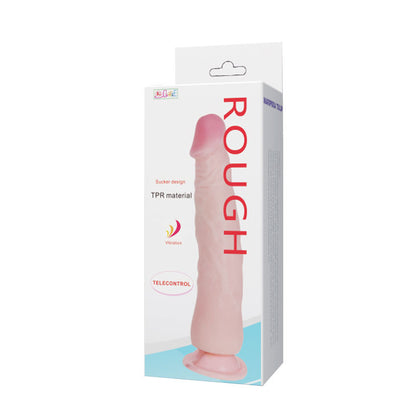 Close-up do Dildo Realista Vibrador BAILE LOVECLONE 22.3 CM, mostrando sua textura e detalhes realistas.