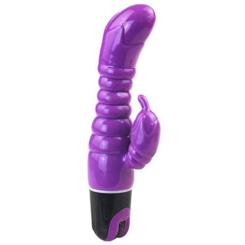 Vibrador BAILE - LOVET Ponto G Sensação Violeta com toque macio e flexível.