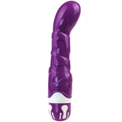 Vibrador realista BAILE de silicone com 10 ritmos e estimulação Ponto G, cor violeta.