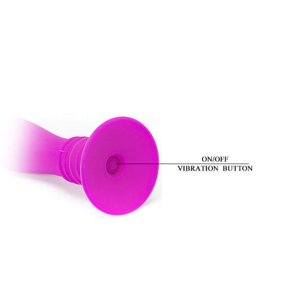 Detalhe do PRETTY LOVE Booty Passion Plug Anal Vibrador com seus 10 modos de vibração.