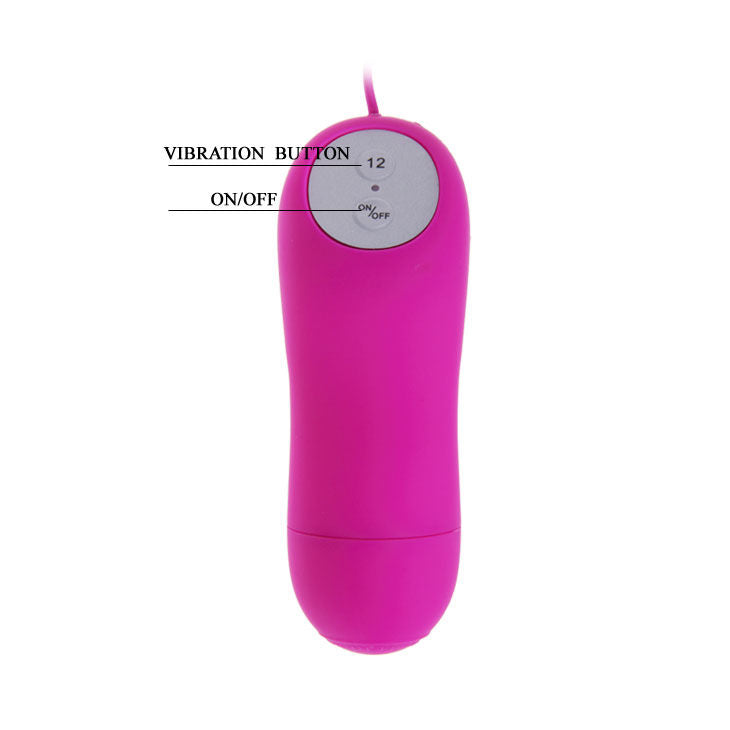 Close-up do Vibrador Coelho Secreto PRETTY LOVE lilás, destacando suas orelhinhas estimulantes e corpo ergonómico.