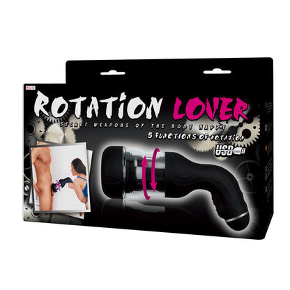 Masturbador automático BAILE Rotation Amante com detalhes da textura interna e controlo de rotação
