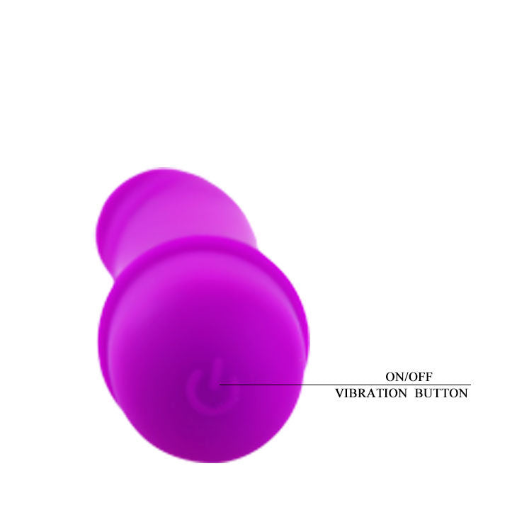 Pretty Love Mini Vibrador Beck Lilás de silicone com 10 impulsos vibratórios