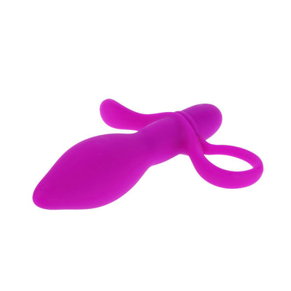 Vibrador Pretty Love Taylor de silicone com estimulador de clitóris e ponto G.