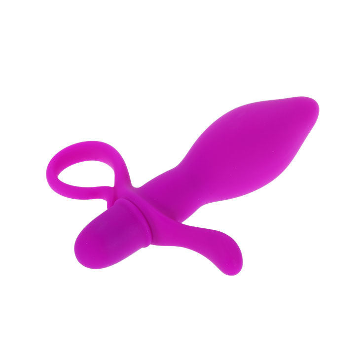 Vibrador Pretty Love Taylor de silicone com estimulador de clitóris e ponto G.