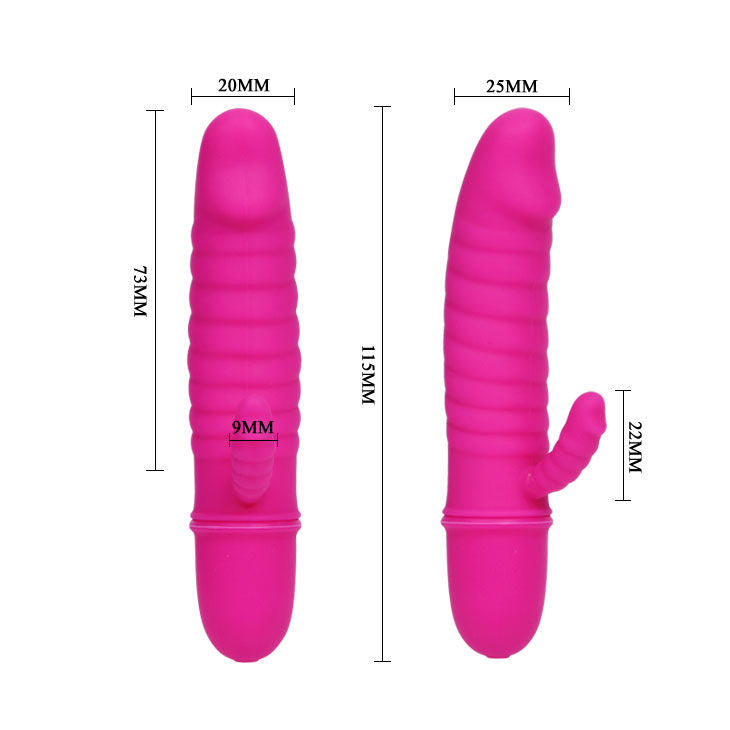 Vibrador PRETTY LOVE Arnd Mini Lilás de silicone com 10 funções vibratórias.