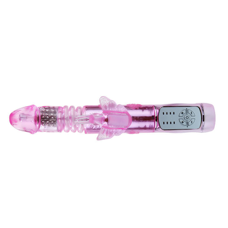 Vibrador BAILE Coelho Borboleta Pulsante com dupla estimulação e design ergonómico para prazer intenso.