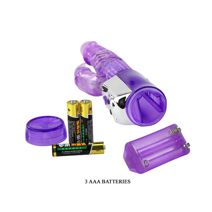 Vibrador Rabbit Persinal Elite BAILE com dupla rotação para estimulação clitoriana e ponto G.