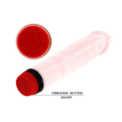 Detalhe do Vibrador Realista BAILE Rockin Dong Cyber Skin III com textura e veias visíveis