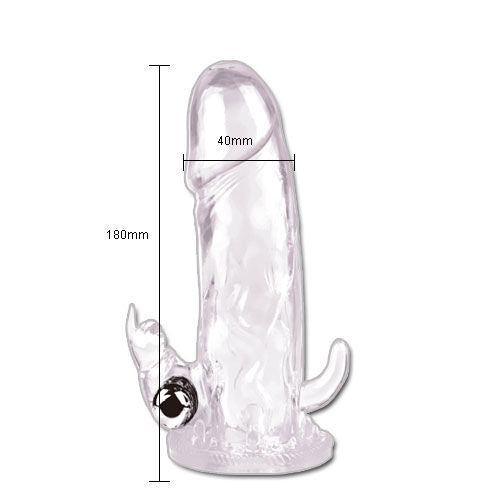 Imagem do Baile Extensor Peniano Multiusos com Bala Vibratória, mostrando o design e as características do produto.