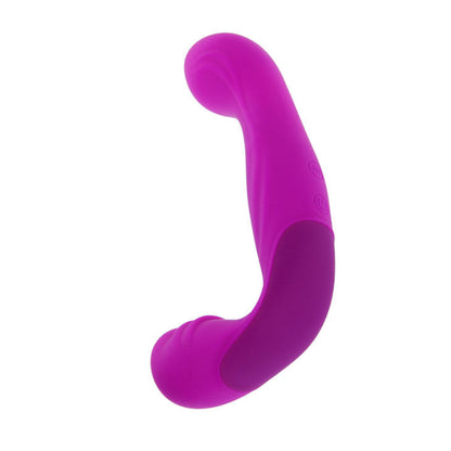 Arnês dildo vibratório Pretty Love Beau Lilac com design ergonómico e sem alças