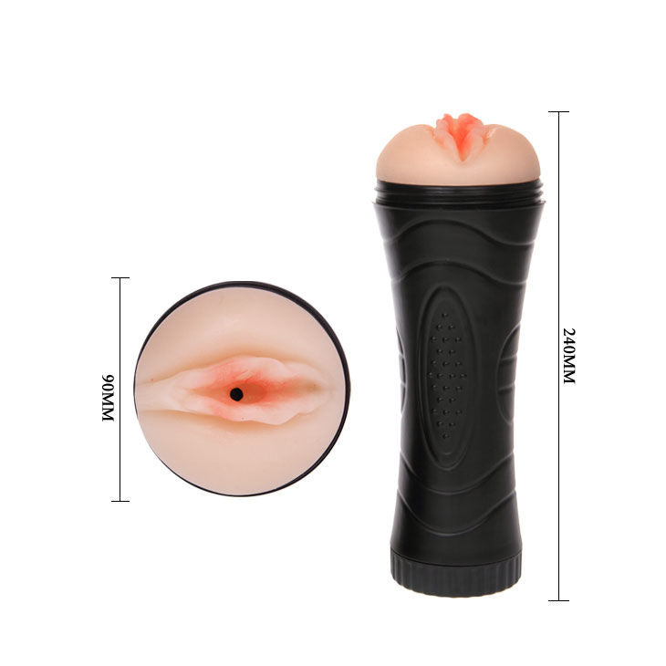 Masturbador masculino BAILE Vagina CIBERSKYN com 7 ritmos, design realista e discreto.