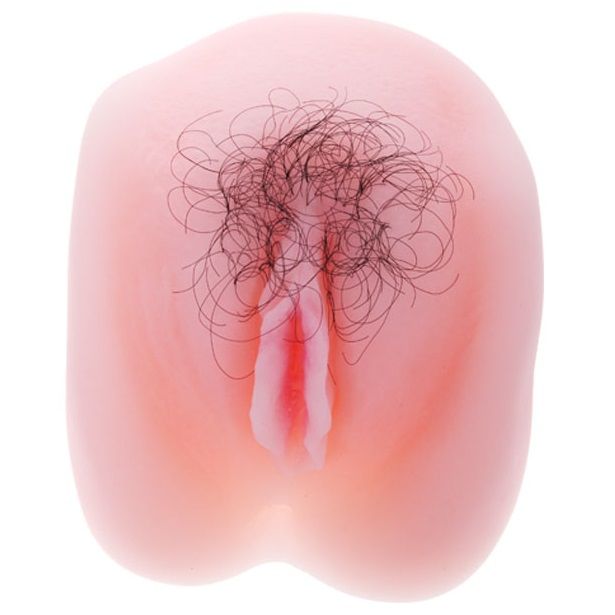 Close-up do Masturbador BAILE Anthea Magic Flesh Vibratório, mostrando textura realista de vagina e ânus.