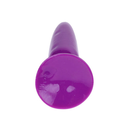 Close-up do Plug Anal BAILE Pequeno LILS 15cm em gelatina, destacando sua forma cônica e suavidade.