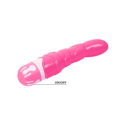 Close-up do Vibrador Dildo Realista Rosa BAILE 21.8 CM mostrando sua textura suave e formato ergonômico.