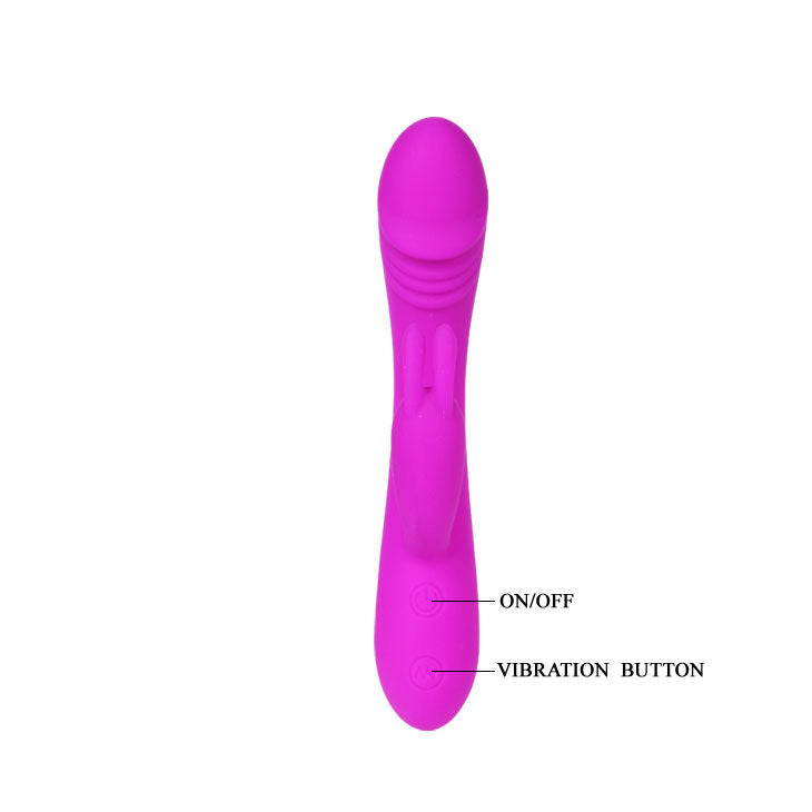 Vibrador Pretty Love Hunter com estimulação de coelho e 30 modos