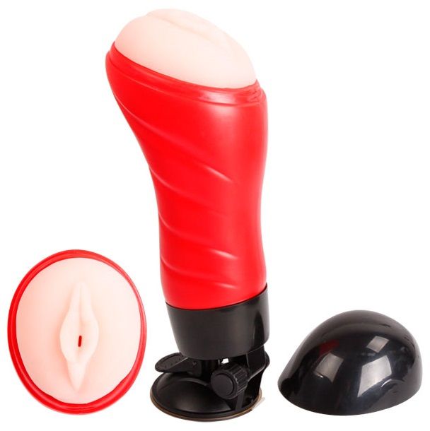 Masturbador Vaginal com Base de Sucção