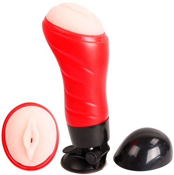 Masturbador Vaginal com Base e Vibração por Voz