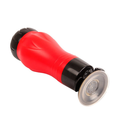 Masturbador Masculino Flora com Base de Sucção e Vibração