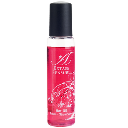 Óleo Estimulante de Morango Calor Viagem 35 ml