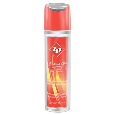 ID SENSATION Lubrificante Aquecimento Sensation 65 ML para prazer íntimo.