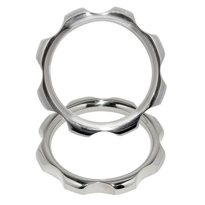 Anel peniano de metal METAL HARD 50mm para ereção e prazer prolongado