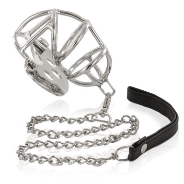 METAL HARD Anel de Castidade Masculino com Alça para BDSM em aço inoxidável