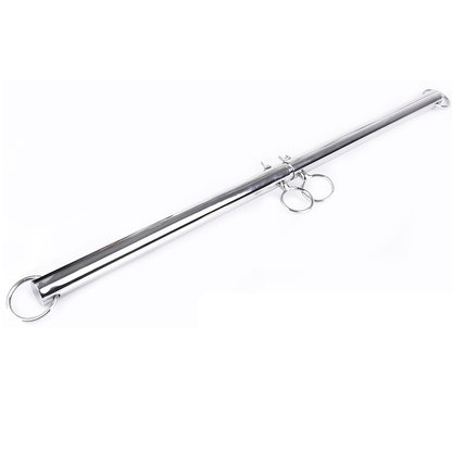 Barra de Submissão de Tornozelo Extensível METAL HARD para BDSM, em aço.