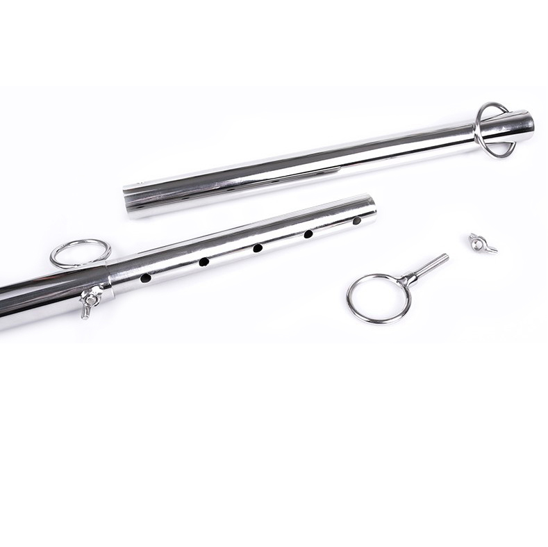 Barra de Submissão de Tornozelo Extensível METAL HARD para BDSM, em aço.