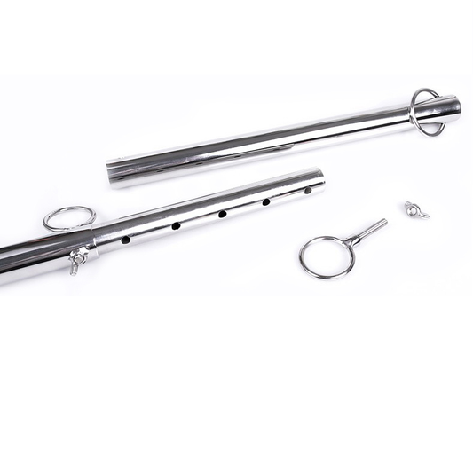 Barra de Submissão de Tornozelo Extensível METAL HARD para BDSM, em aço.