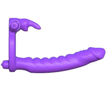 Vibrador Duplo de Silicone Coelho