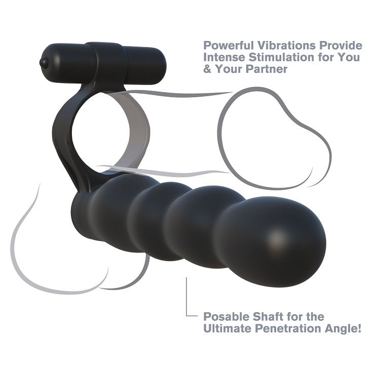 Anel Peniano para Casal - Penetrador Duplo Posable