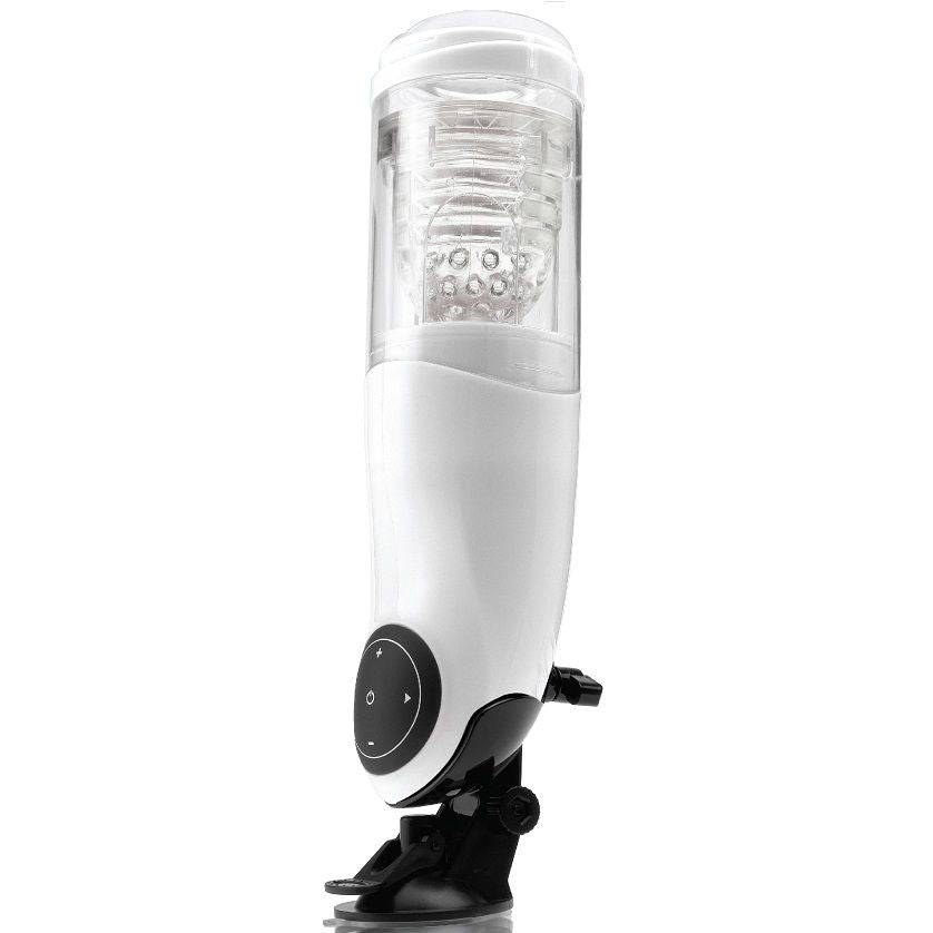 Masturbador Masculino PDX Mega Bator USB Vagina Branco