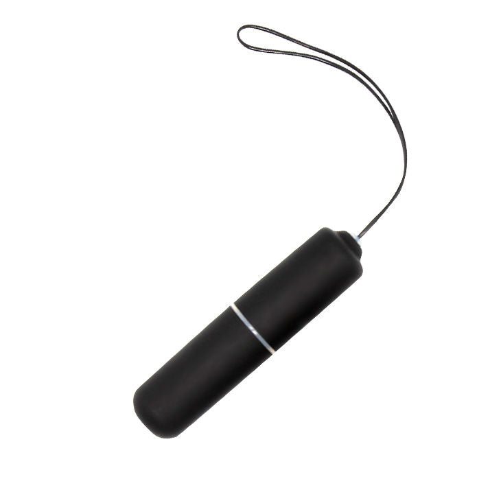 Anel peniano vibratório BAILE com controle remoto, design preto e 20 funções para prazer compartilhado.