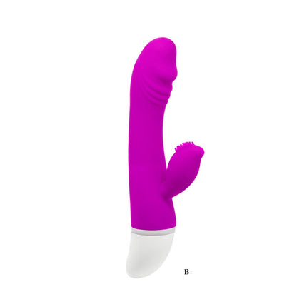 PRETTY LOVE Vibrador Flirtation David com Estimulador de Clítoris 30 Funções, para prazer intenso e orgasmos múltiplos.
