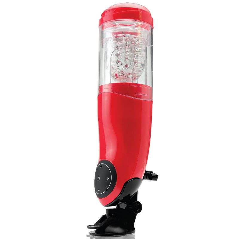 Masturbador Masculino PDX Mega Bator USB Boca Vermelho