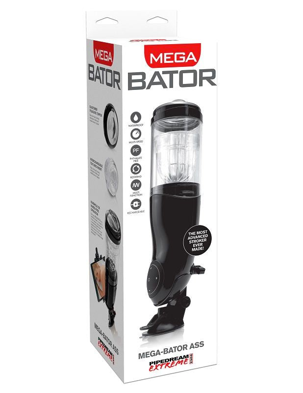 Masturbador Masculino PDX Mega Bator USB Vibratório Rotação Cor Preto