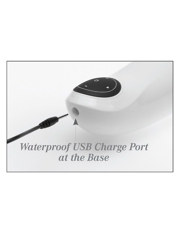 Masturbador Masculino PDX Mega Bator USB Vibratório Rotação Cor Preto