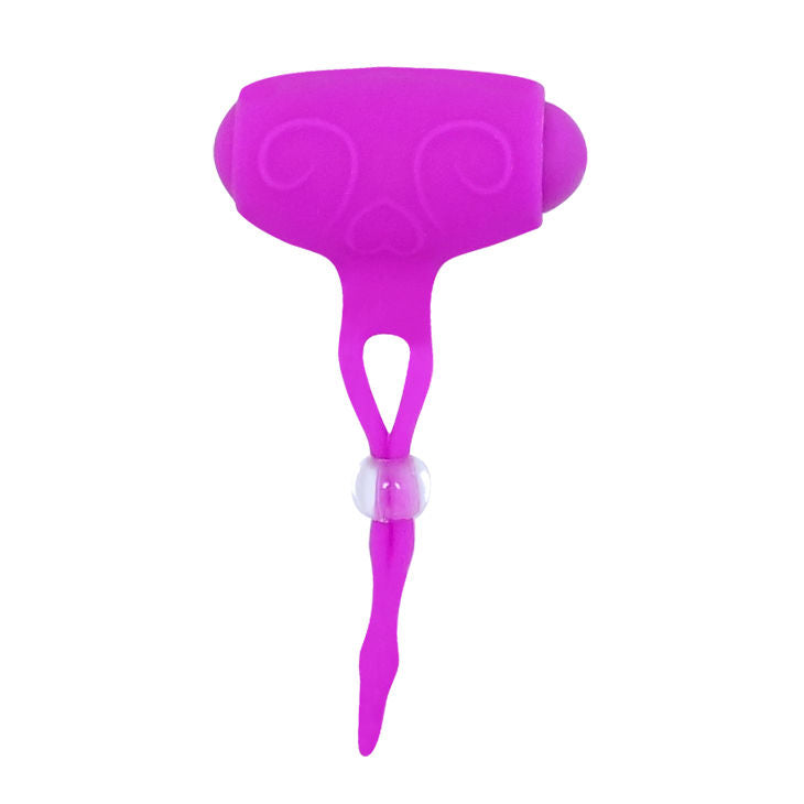 PRETTY LOVE Estimulador de Mamilos Bancroft Love em silicone com vibração forte.